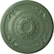 Ekena Millwork Athens Ceiling Medallion (Fits Canopies up to 3 5/8"), 26 1/4"OD x 3 1/4"P, Athenian Green CM27ATAGF - alternate 1